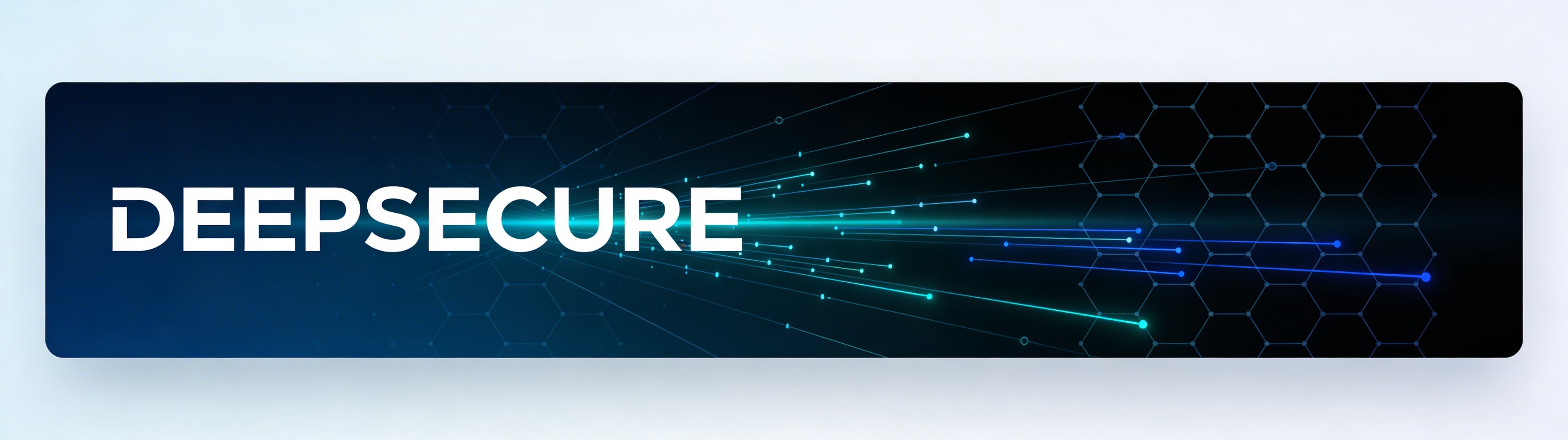 DeepSecure cyber security banner